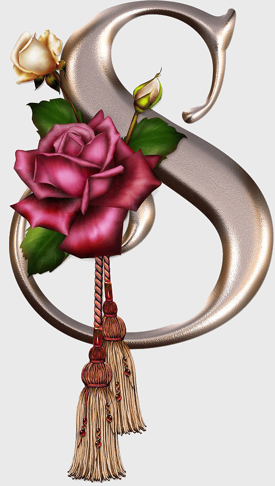Letter Gothic alphabet S, rose embellished initial, Gothic letter with flowers, letter S, floral typography design, vintage initial letter art, decorative alphabet illustration Letter Gothic alphabet S, rose embellished initial, Gothic letter with flowers, letter S, floral typography design, vintage initial letter art, decorative alphabet illustration