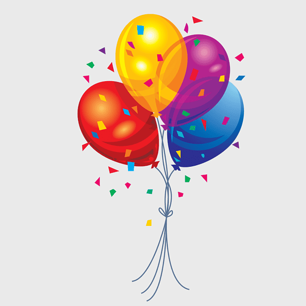 Balloon Birthday, assorted-color balloons, party Supply, confetti balloons, festive decorations, celebration icons, digital party elements Balloon Birthday, assorted-color balloons, party Supply, confetti balloons, festive decorations, celebration icons, digital party elements