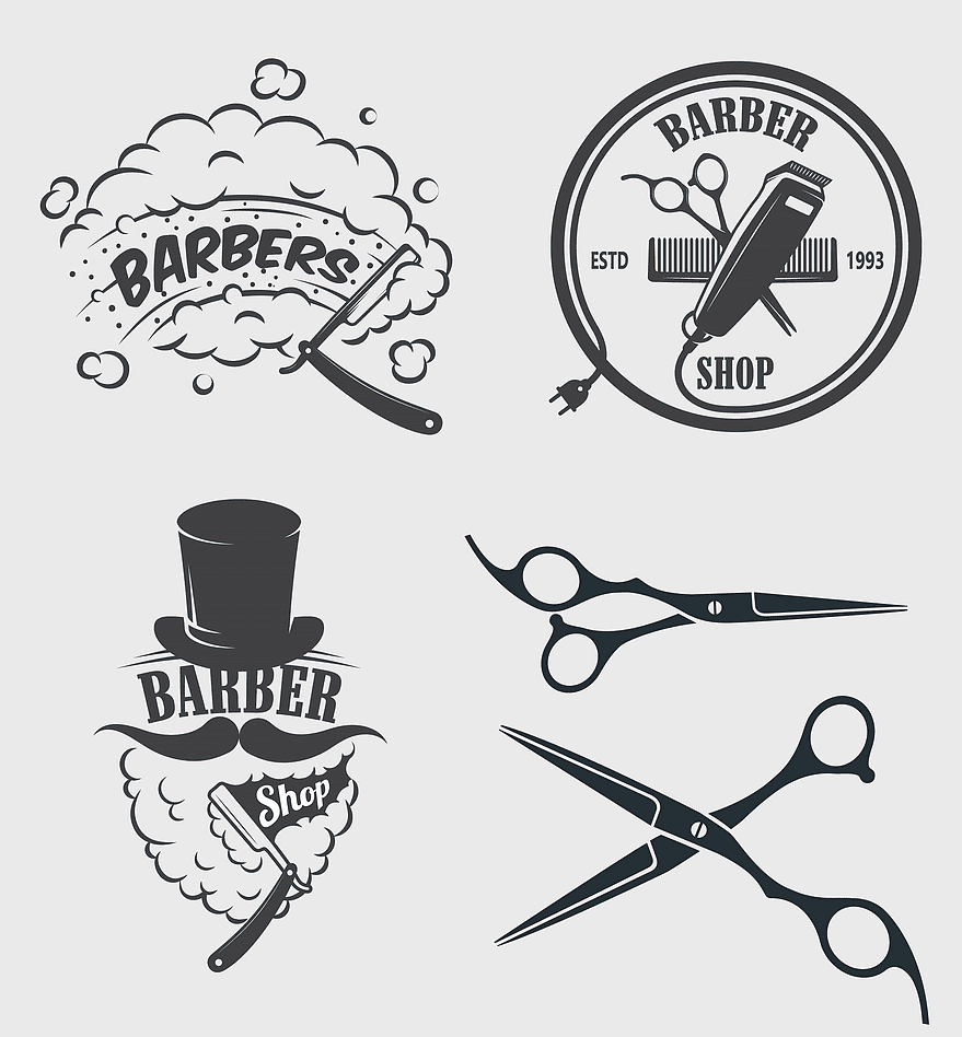 barber shop logo design, hair salon emblem, barbershop branding, scissors and comb icon, vintage barber pole, grooming tools illustration, professional hairdressing symbols barber shop logo design, hair salon emblem, barbershop branding, scissors and comb icon, vintage barber pole, grooming tools illustration, professional hairdressing symbols