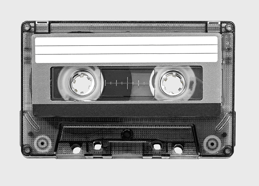 gray cassette tape, compact cassette recorder, magnetic tape technology, retro sound recording, vintage audio media, classic music storage, analog audio device gray cassette tape, compact cassette recorder, magnetic tape technology, retro sound recording, vintage audio media, classic music storage, analog audio device