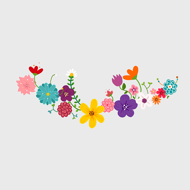 color floral wreath, flower embellishment series, vibrant flower decor, floral garland design, botanical artwork, floral illustration, wreath decoration art