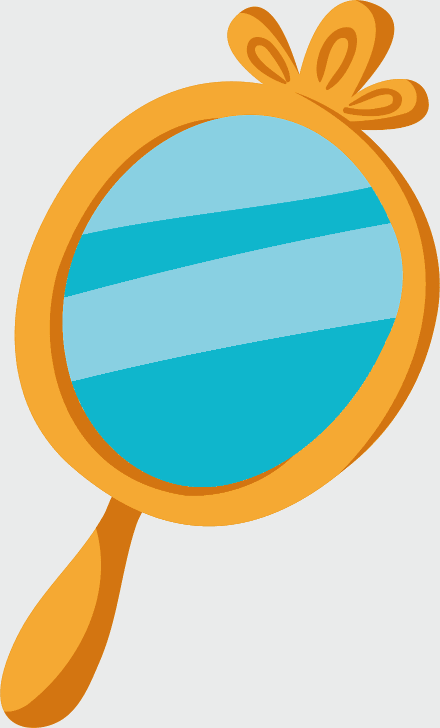 cartoon mirror, blue mirror design, orange mirror frame, happy birthday mirror, decorative hand mirror, whimsical mirror art, festive mirror illustration cartoon mirror, blue mirror design, orange mirror frame, happy birthday mirror, decorative hand mirror, whimsical mirror art, festive mirror illustration