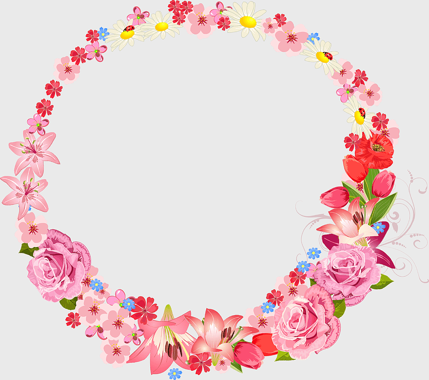 round flower frame, floral circular border, colorful floral wreath, decorative flower circle, spring floral design, floral illustration, floral graphic element, png round flower frame, floral circular border, colorful floral wreath, decorative flower circle, spring floral design, floral illustration, floral graphic element, png