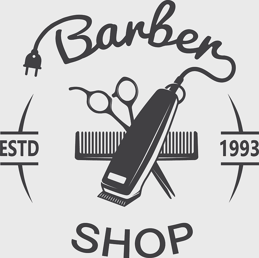 barber shop sign, hair clipper design, comb and scissors, shaving area, vintage barber tools, retro barbershop decor, classic hairdressing equipment barber shop sign, hair clipper design, comb and scissors, shaving area, vintage barber tools, retro barbershop decor, classic hairdressing equipment