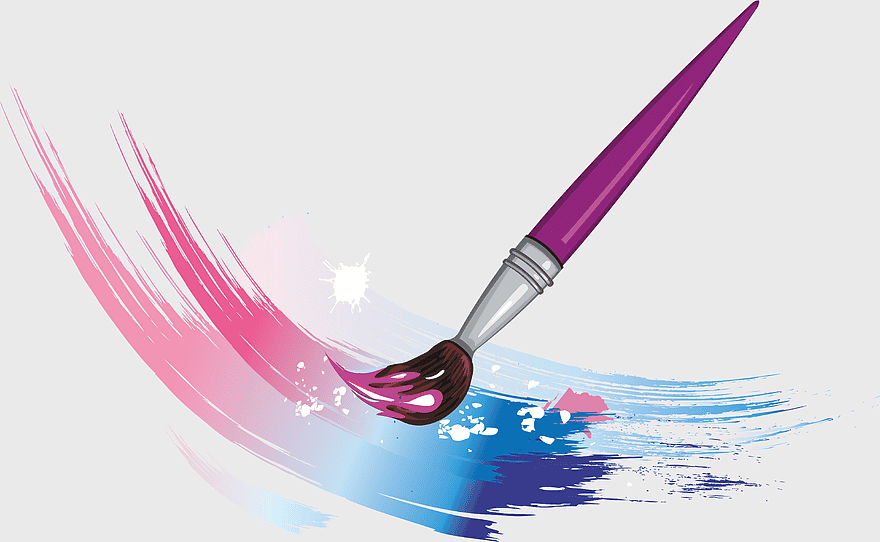 purple paintbrush, paint brushes, artistic objects, icon brushes, creative tools, painting supplies, colorful brushstrokes purple paintbrush, paint brushes, artistic objects, icon brushes, creative tools, painting supplies, colorful brushstrokes