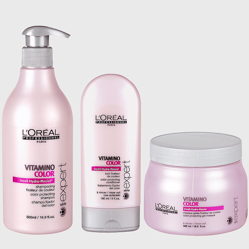 L'Oréal hair care products, Vitamino Color shampoo, color protecting conditioner, professional hair treatment, beauty salon essentials, hair styling solutions, moisturizing hair care L'Oréal hair care products, Vitamino Color shampoo, color protecting conditioner, professional hair treatment, beauty salon essentials, hair styling solutions, moisturizing hair care