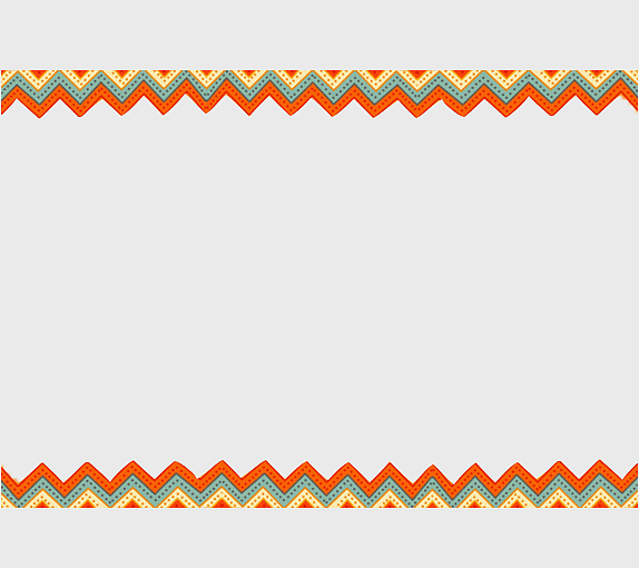 red green yellow zigzag border, triangle frame design, vintage geometric border, colorful certificate border, patterned textile trim, decorative zigzag edge, festive border illustration
