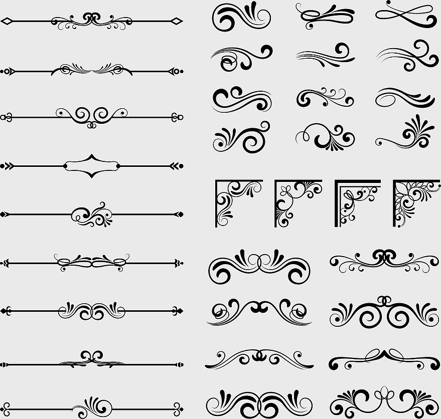 border design elements, ornamental swirls, decorative flourishes, vintage embellishments, intricate patterns, artistic dividers, elegant corner accents, png border design elements, ornamental swirls, decorative flourishes, vintage embellishments, intricate patterns, artistic dividers, elegant corner accents, png