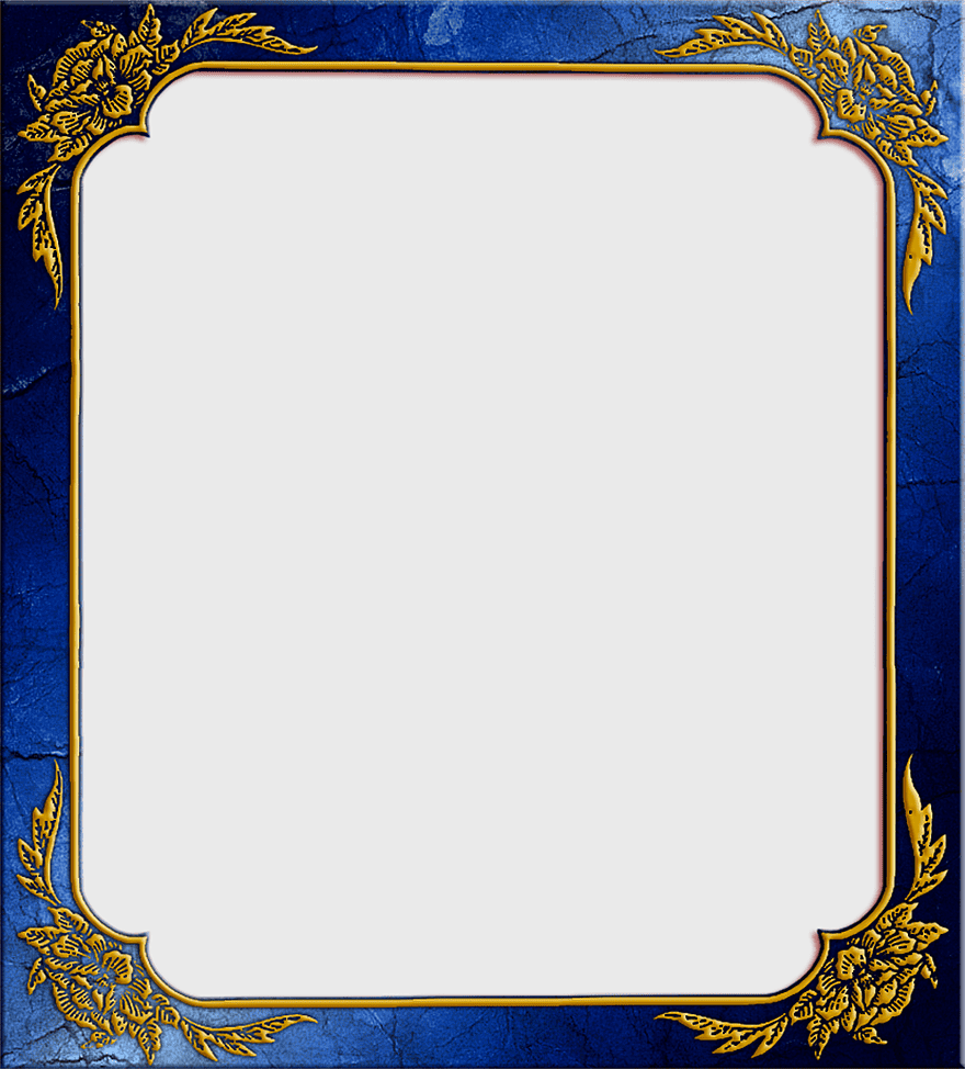 blue floral frame, golden border design, rectangle symmetry frame, album border template, decorative frame art, ornate border, vintage frame illustration blue floral frame, golden border design, rectangle symmetry frame, album border template, decorative frame art, ornate border, vintage frame illustration