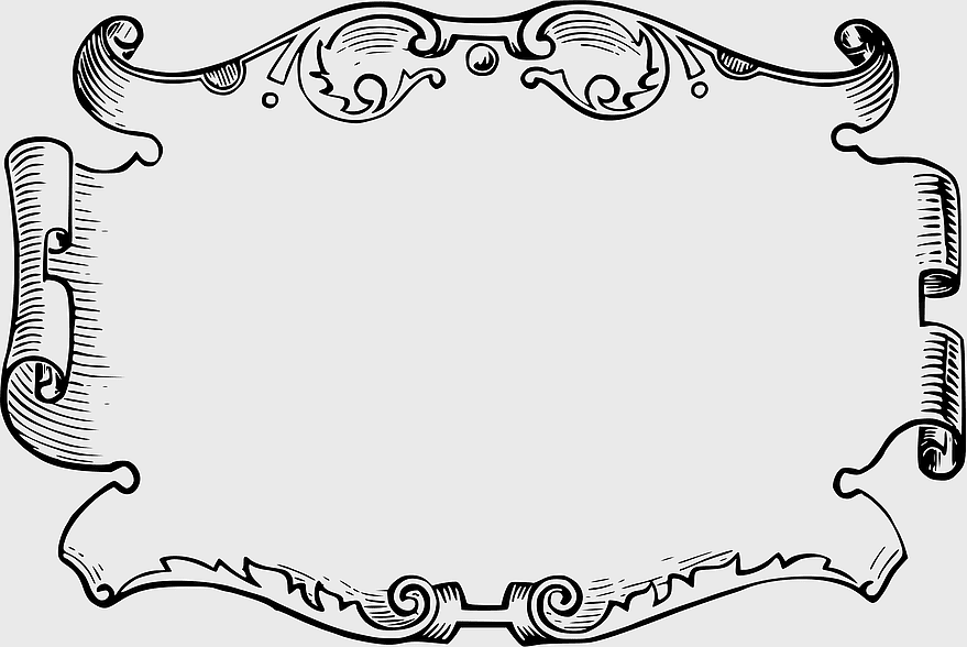 ornate frame design, decorative line art, black and white ornament, vintage frame illustration, intricate border patterns, classic frame motifs, elegant scrollwork details ornate frame design, decorative line art, black and white ornament, vintage frame illustration, intricate border patterns, classic frame motifs, elegant scrollwork details