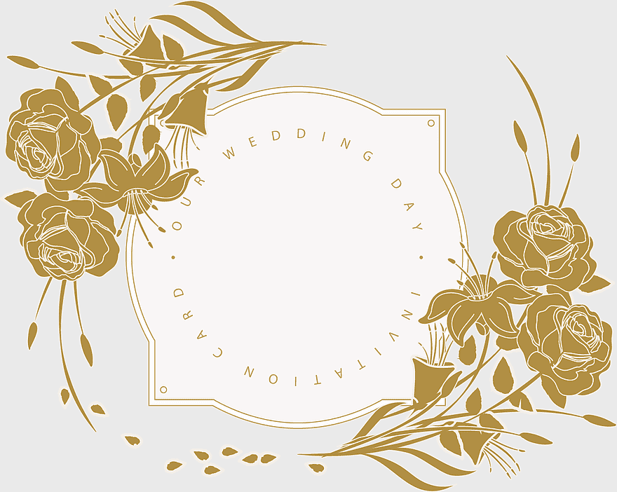Wedding Invitation Floral Design, Retro Wedding Card, Yellow Flower Invitation, Decorative Wedding Patterns, Elegant Floral Invitation, Vintage Wedding Invite, Bridal Invitation Artwork Wedding Invitation Floral Design, Retro Wedding Card, Yellow Flower Invitation, Decorative Wedding Patterns, Elegant Floral Invitation, Vintage Wedding Invite, Bridal Invitation Artwork