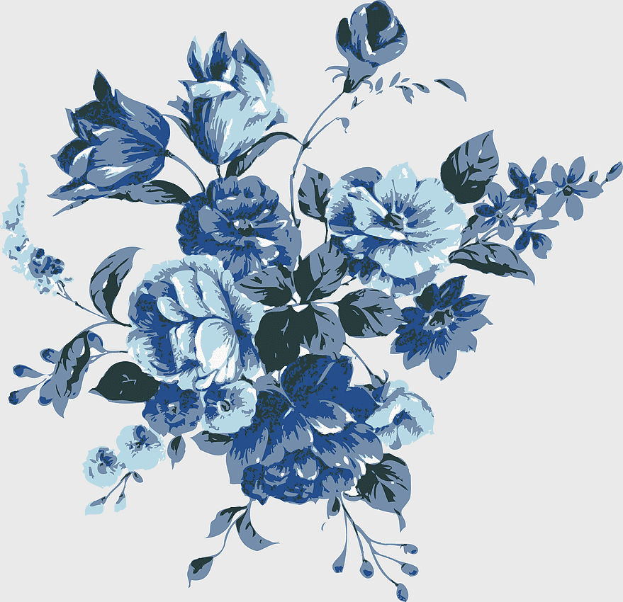 blue and grey flowers illustration, vintage blue rose design, floral vintage arrangement, blue petal blossoms, elegant floral decorations, artistic flower art, monochrome rose patterns blue and grey flowers illustration, vintage blue rose design, floral vintage arrangement, blue petal blossoms, elegant floral decorations, artistic flower art, monochrome rose patterns
