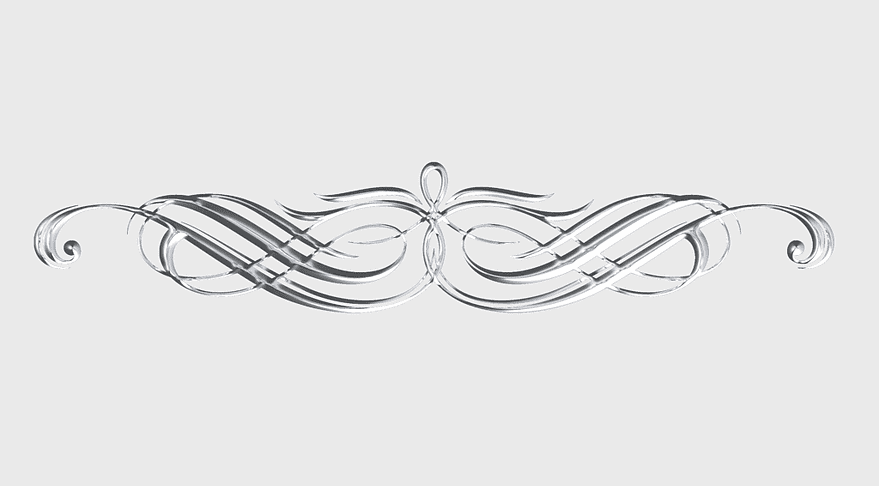 silver ornamental frame, decorative silver art, fancy silver line design, silver embellishment, elegant metal decor, intricate silver swirls, vintage silver ornament