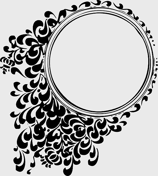 circle batik frame, black and white floral design, monochrome oval art, line art decorative circle, ornate circular border, intricate floral pattern, vintage frame illustration circle batik frame, black and white floral design, monochrome oval art, line art decorative circle, ornate circular border, intricate floral pattern, vintage frame illustration