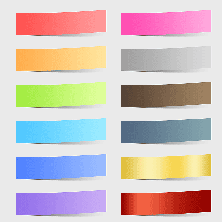 Post-it note illustration, assorted-color papers, angle text design, material texture, sticky note collection, gradient color tags, adhesive memo pads Post-it note illustration, assorted-color papers, angle text design, material texture, sticky note collection, gradient color tags, adhesive memo pads