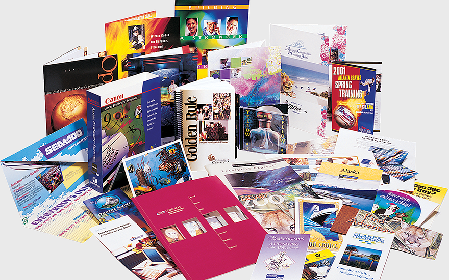 Digital printing services, offset printing brochures, color printing marketing materials, direct marketing flyers, print on demand solutions, promotional print products, custom banner designs