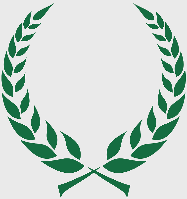 Laurel wreath, olive leaf crown, green laurel wreath, olive wreath award, victory symbol, ancient honor emblem, ceremonial decoration