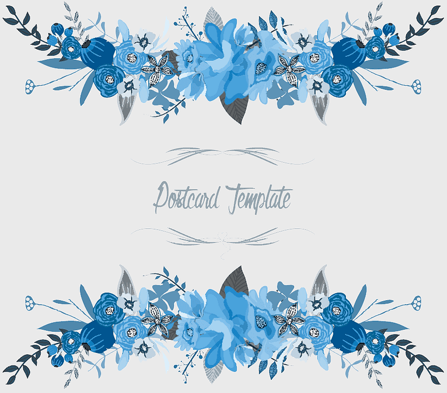 blue floral border, watercolor flower design, happy birthday postcard template, decorative floral patterns, elegant floral arrangements, artistic floral illustrations, symmetrical flower compositions blue floral border, watercolor flower design, happy birthday postcard template, decorative floral patterns, elegant floral arrangements, artistic floral illustrations, symmetrical flower compositions