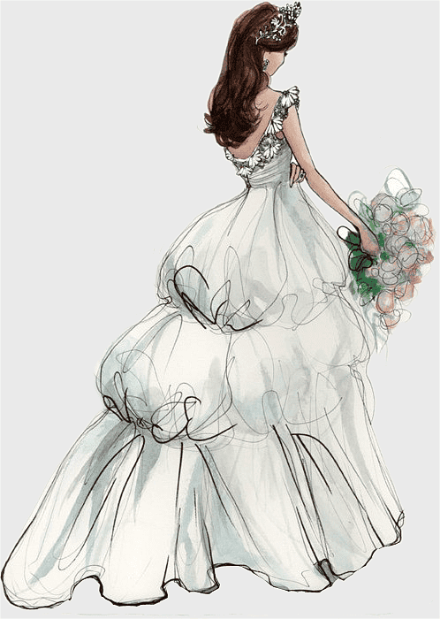 hand-painted bride illustration, watercolor wedding dress, bridal bouquet art, fashion illustration bride, elegant wedding attire, romantic bridal sketch, vintage wedding style hand-painted bride illustration, watercolor wedding dress, bridal bouquet art, fashion illustration bride, elegant wedding attire, romantic bridal sketch, vintage wedding style