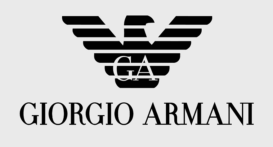 Armani logo, Milan Fashion Week brands, black and white fashion symbol, Giorgio Armani perfume labels, iconic fashion design logotypes, minimalist Italian luxury brands, high-end couture trademarks Armani logo, Milan Fashion Week brands, black and white fashion symbol, Giorgio Armani perfume labels, iconic fashion design logotypes, minimalist Italian luxury brands, high-end couture trademarks