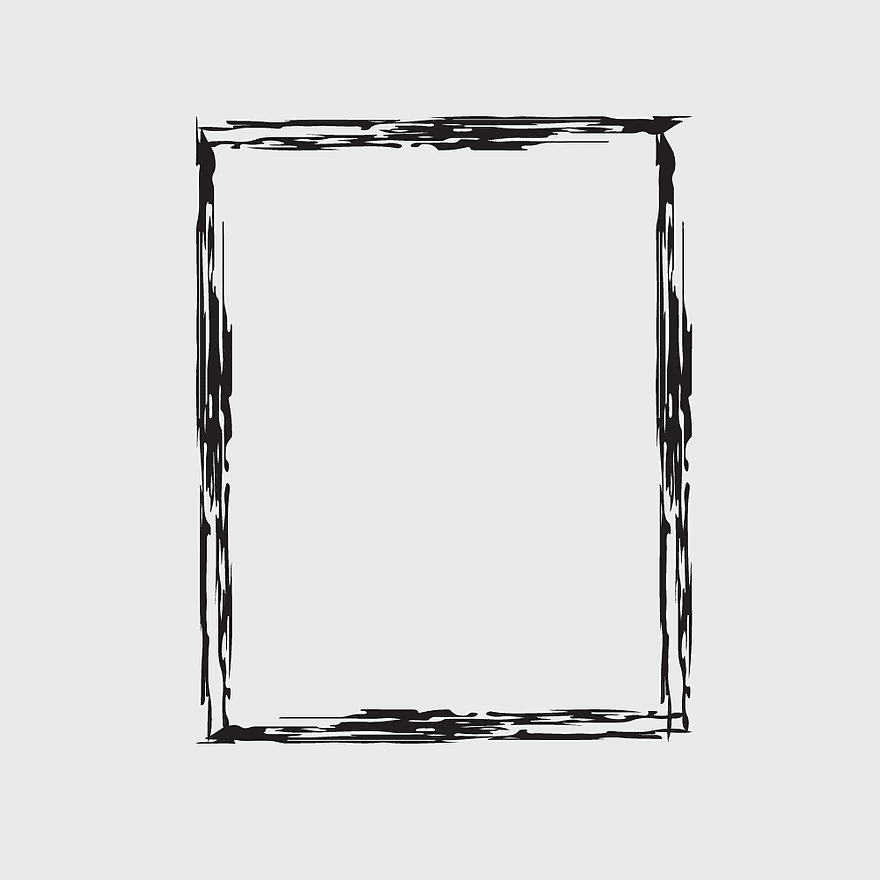 black frame illustration, ink brush scratches, monochrome border design, vintage certificate frame, artistic line art, minimalist graphic element, decorative frame border black frame illustration, ink brush scratches, monochrome border design, vintage certificate frame, artistic line art, minimalist graphic element, decorative frame border