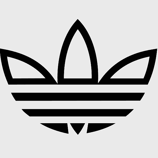 Adidas Originals Logo, black and white sportswear, three stripes symbol, monochrome brand icon, vintage athletic design, iconic footwear emblem, minimalist graphic art Adidas Originals Logo, black and white sportswear, three stripes symbol, monochrome brand icon, vintage athletic design, iconic footwear emblem, minimalist graphic art