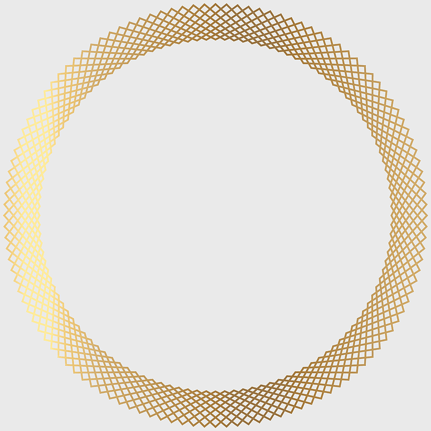 Deco Gold Round Border, spiral decorative elements, lossless compression file formats, gold-colored ring illustration, geometric pattern frame, circular motif design, vintage art deco border Deco Gold Round Border, spiral decorative elements, lossless compression file formats, gold-colored ring illustration, geometric pattern frame, circular motif design, vintage art deco border
