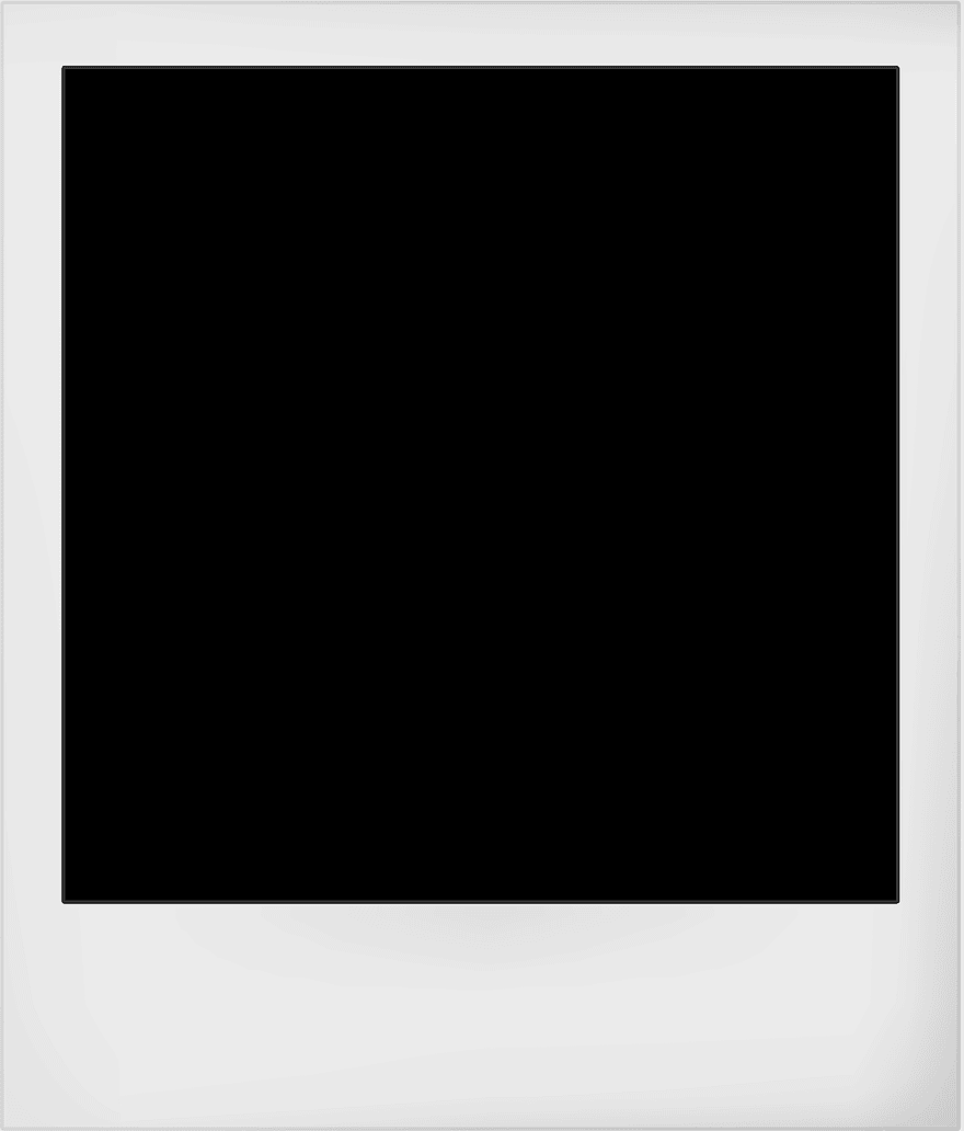 Polaroid frame template, black and white instant, monochrome rectangle design, Polaroid Corporation branding, vintage camera aesthetic, minimalist border, retro graphy style Polaroid frame template, black and white instant, monochrome rectangle design, Polaroid Corporation branding, vintage camera aesthetic, minimalist border, retro graphy style
