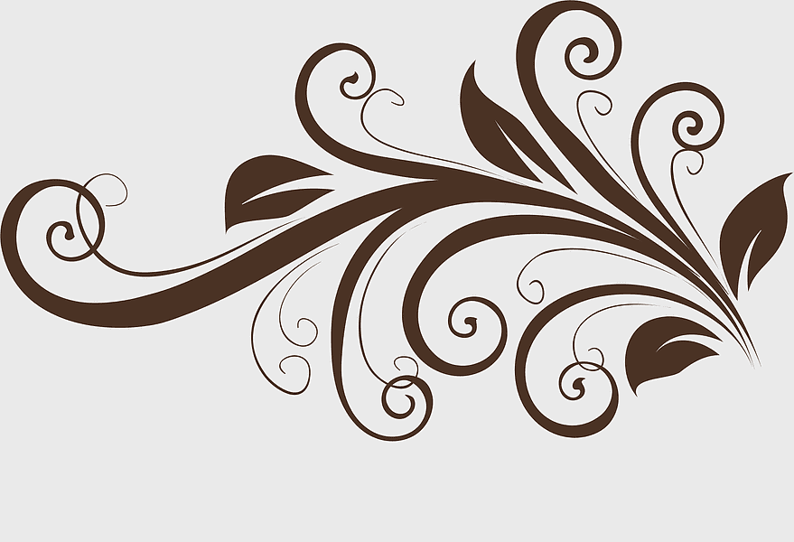 brown scroll flower illustration, flower ornament, artwork, visual arts, decorative swirls, elegant floral design, vintage ornamentation brown scroll flower illustration, flower ornament, artwork, visual arts, decorative swirls, elegant floral design, vintage ornamentation