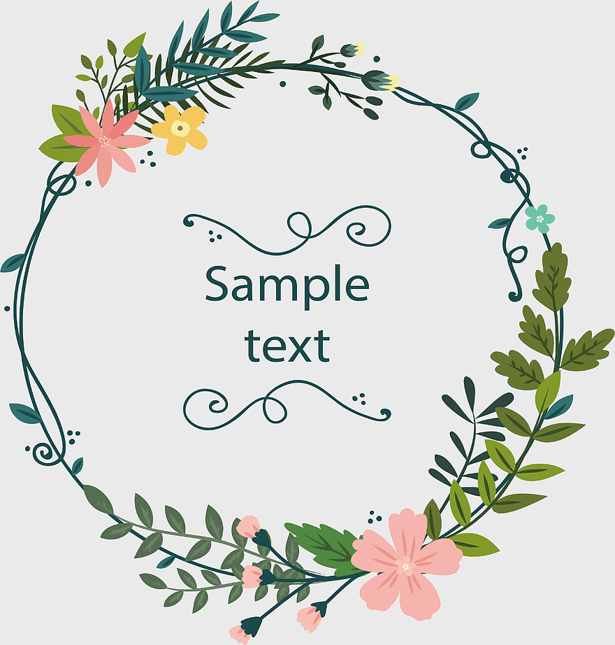 Floral design Flower Garland, Pink flower decorative box, watercolor Flowers, wedding Border, floral wreath illustration, romantic floral frame, decorative floral circle Floral design Flower Garland, Pink flower decorative box, watercolor Flowers, wedding Border, floral wreath illustration, romantic floral frame, decorative floral circle