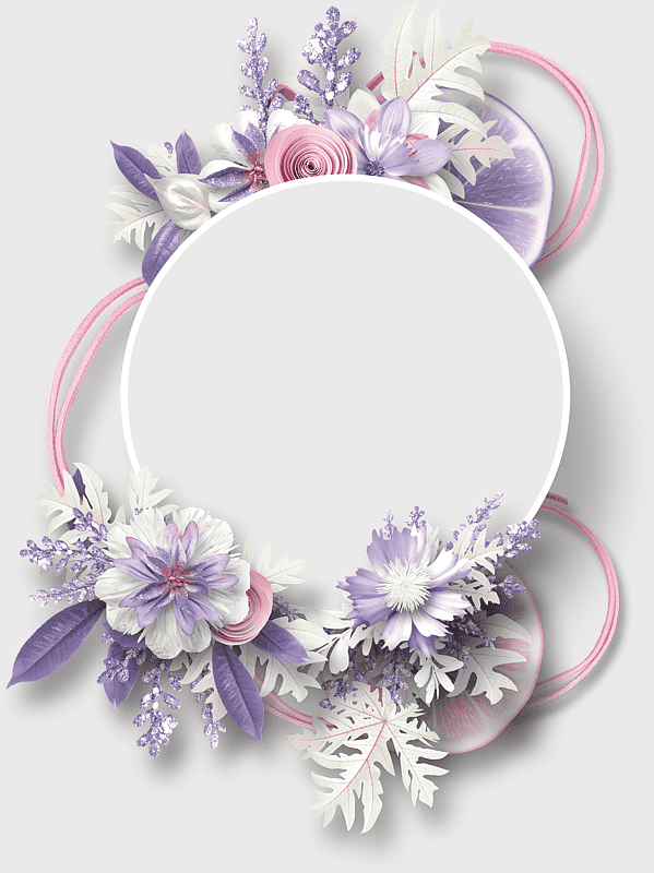 circular floral border, purple and white flower frame, lemon decorative border, digital scrapbooking flowers, floral wreath design, watercolor flower arrangement, decorative arts frame circular floral border, purple and white flower frame, lemon decorative border, digital scrapbooking flowers, floral wreath design, watercolor flower arrangement, decorative arts frame
