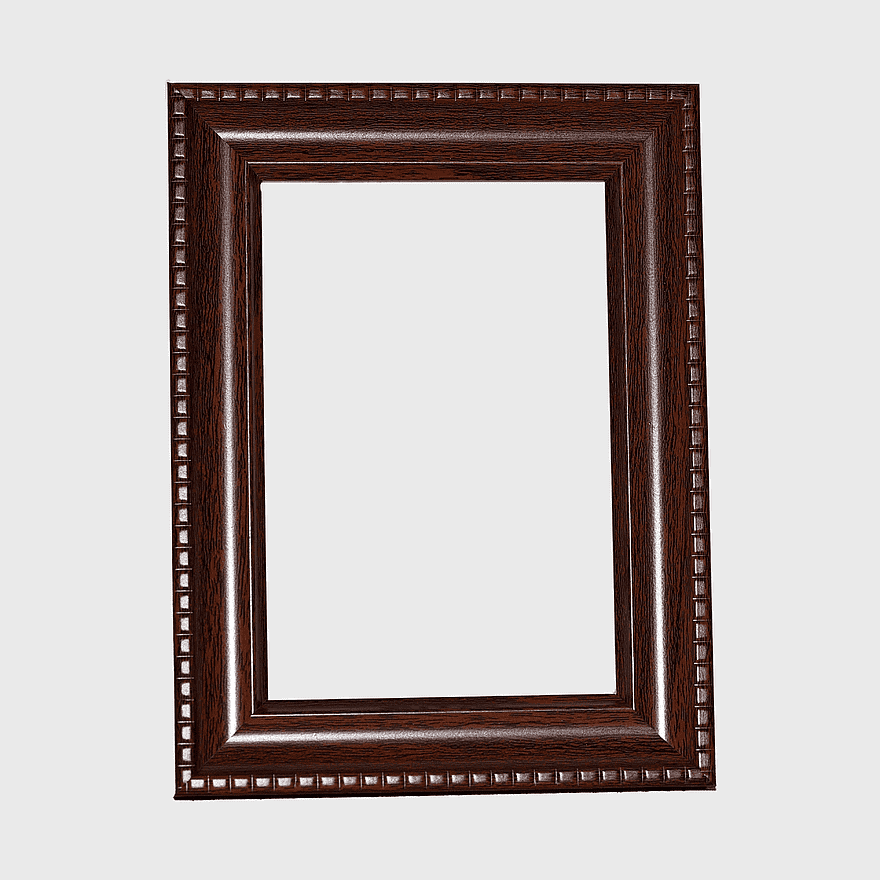 Wood Frame, Wooden Frame Close Up, Design Freedom Frame, Empty Frame, Decorative Wall Art, Home Decor Accessories, Vintage Style Frames, png