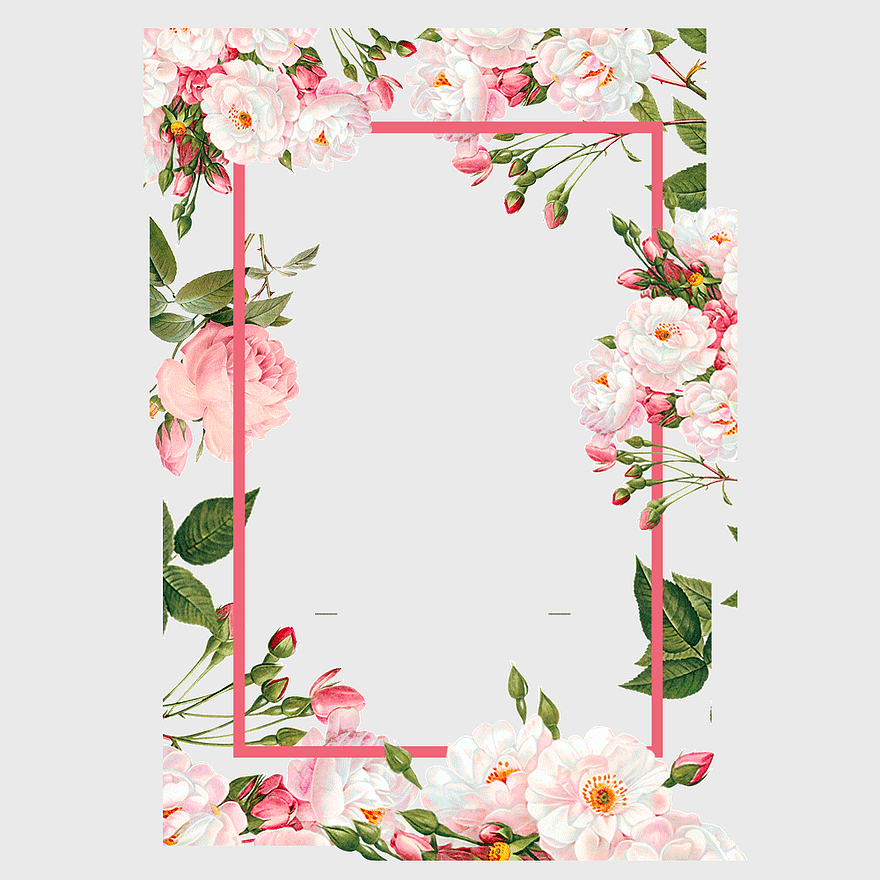 pink flower borders, floral border illustration, watercolor flower frame, rose family design, botanical illustration, decorative floral elements, garden art borders pink flower borders, floral border illustration, watercolor flower frame, rose family design, botanical illustration, decorative floral elements, garden art borders