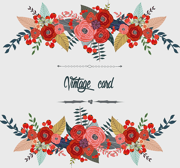 floral vintage card illustration, watercolor flowers border, red petal floral design, certificate floral frame, botanical art print, elegant floral arrangement, vintage greeting card elements floral vintage card illustration, watercolor flowers border, red petal floral design, certificate floral frame, botanical art print, elegant floral arrangement, vintage greeting card elements