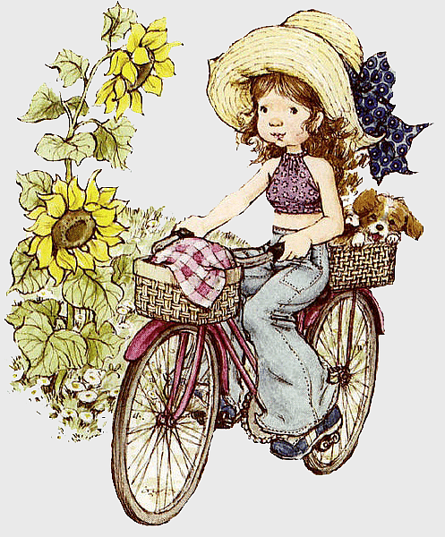 woman riding bike illustration, sarah kay drawing teacher, watercolor fashion girl, sunflower painted material, child cycling art, vintage bicycle scene, floral accessory design woman riding bike illustration, sarah kay drawing teacher, watercolor fashion girl, sunflower painted material, child cycling art, vintage bicycle scene, floral accessory design