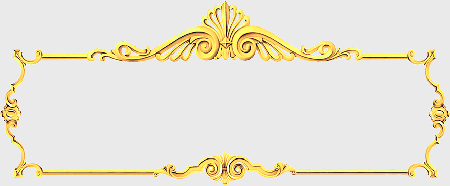 golden frame design, ornate gold border, baroque style decoration, antique carved pattern, vintage elegance motif, regal art element, luxurious swirl pattern