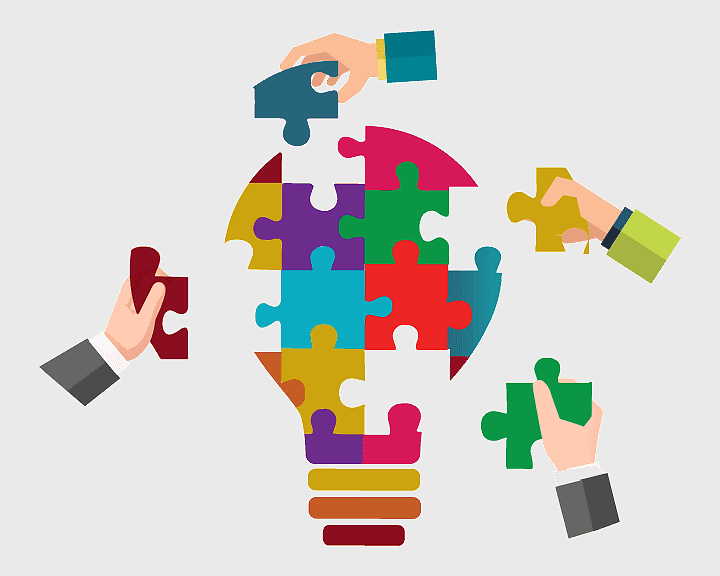 knowledge sharing puzzle, assorted-color jigsaw, collaborative document sharing, information technology solutions, teamwork and collaboration, educational resources, interactive learning tools knowledge sharing puzzle, assorted-color jigsaw, collaborative document sharing, information technology solutions, teamwork and collaboration, educational resources, interactive learning tools
