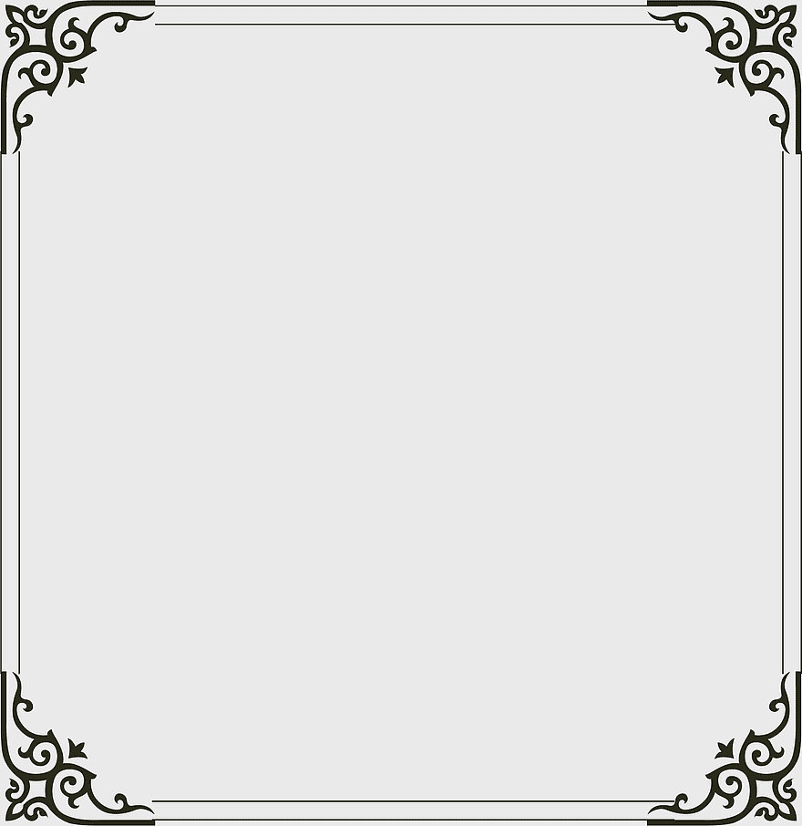 square black frame, simple border design, monochrome certificate border, vintage frame illustration, decorative corner elements, ornate line art, digital frame template square black frame, simple border design, monochrome certificate border, vintage frame illustration, decorative corner elements, ornate line art, digital frame template