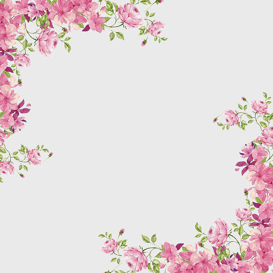hand-painted floral frame, pink flower corner decoration, hand painted flowers borders, floral shading design, vintage floral border, romantic flower frame, delicate floral corner art hand-painted floral frame, pink flower corner decoration, hand painted flowers borders, floral shading design, vintage floral border, romantic flower frame, delicate floral corner art