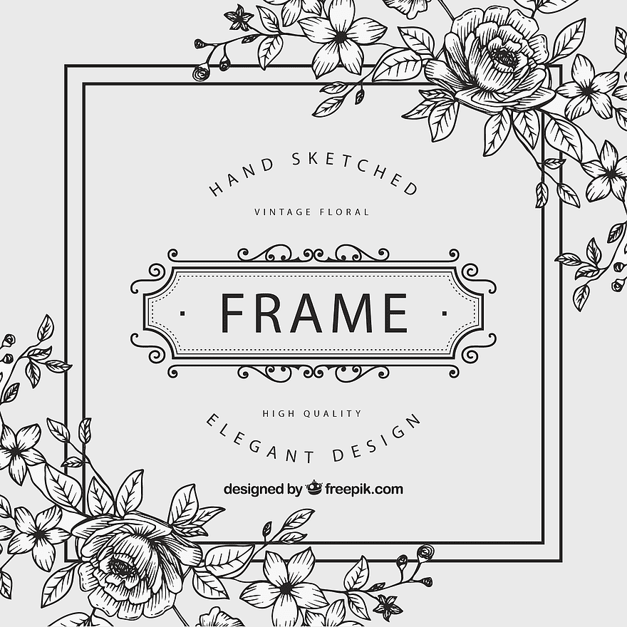 white flowers frame, black and white floral design, vintage floral border, monochrome flower illustration, elegant floral decoration, hand-drawn floral elements, retro floral patterns white flowers frame, black and white floral design, vintage floral border, monochrome flower illustration, elegant floral decoration, hand-drawn floral elements, retro floral patterns