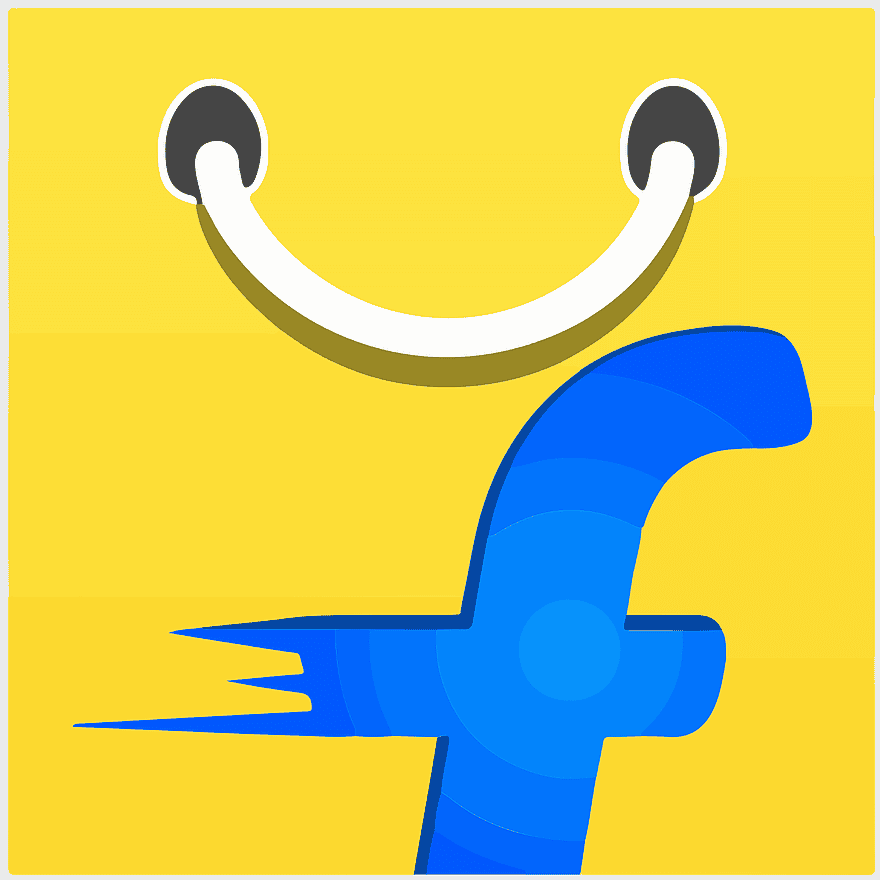 Flipkart logo, social media icons, color icon design, online shopping platform, e-commerce branding, digital marketing symbols, yellow and blue graphic, png