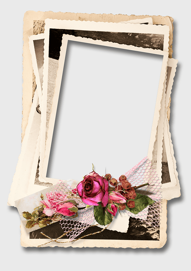 flower arranging frames, vintage decoupage designs, pink floral collage, scrapbooking art frames, decorative borders, elegant floral arrangements, retro frame embellishments