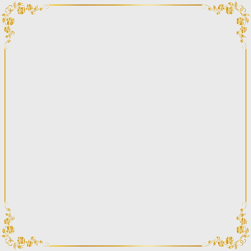 golden border frame, ornate gold line decoration, floral pattern border texture, elegant retro styled design, vintage frame illustration, decorative swirls and curves, festive invitation border golden border frame, ornate gold line decoration, floral pattern border texture, elegant retro styled design, vintage frame illustration, decorative swirls and curves, festive invitation border