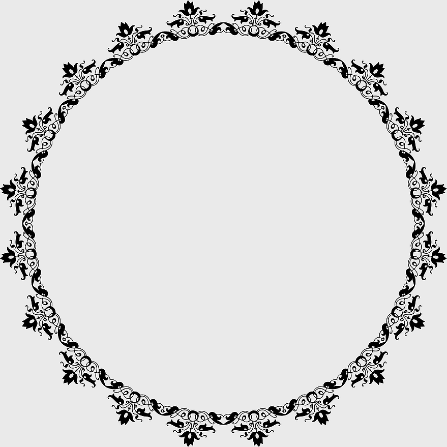 circle frame floral design, monochrome black and white ornament, decorative arts line art, floral border frames, elegant floral wreath, intricate floral patterns, vintage floral embellishments circle frame floral design, monochrome black and white ornament, decorative arts line art, floral border frames, elegant floral wreath, intricate floral patterns, vintage floral embellishments
