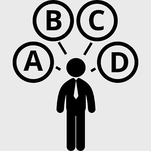 computer icons symbol, options tags, black and white logo, businessperson avatar, digital interface elements, user interface design, corporate branding visuals