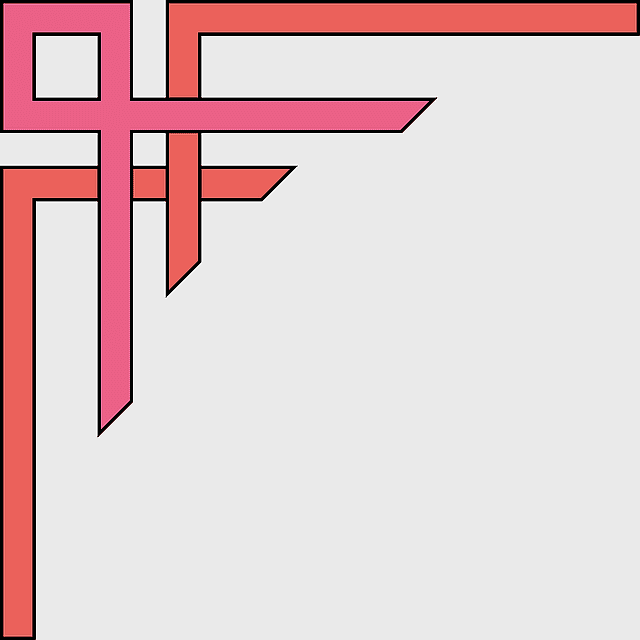 corner border design, magenta and red geometric shapes, scalable corner ornament, art corner border, abstract geometric pattern, decorative corner frame, minimalist design elements corner border design, magenta and red geometric shapes, scalable corner ornament, art corner border, abstract geometric pattern, decorative corner frame, minimalist design elements