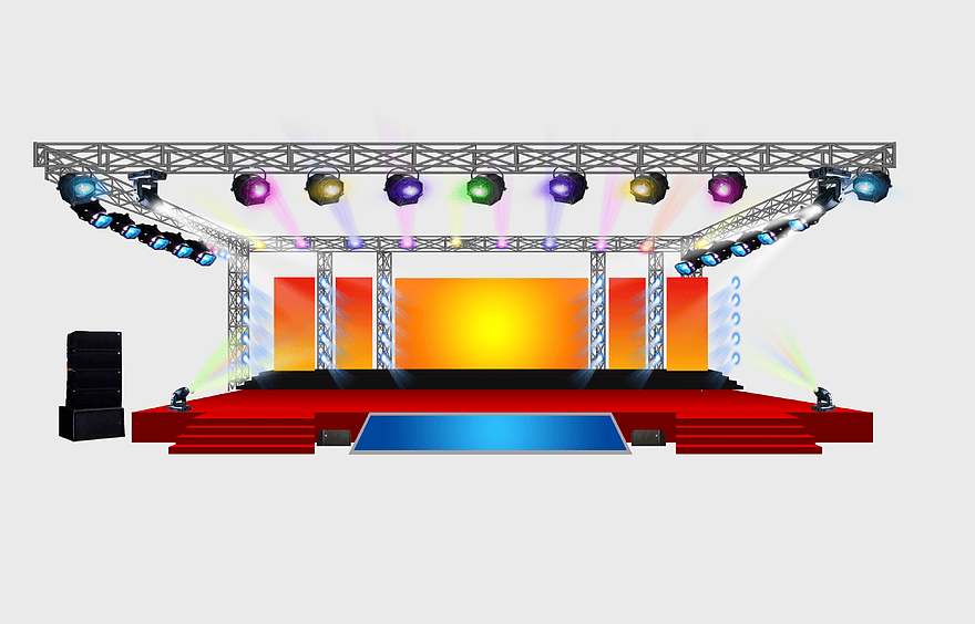 stage lighting setup, banquet hall truss lights, event stage frame, light effects for stage, concert stage design, performance lighting system, festive stage decoration stage lighting setup, banquet hall truss lights, event stage frame, light effects for stage, concert stage design, performance lighting system, festive stage decoration