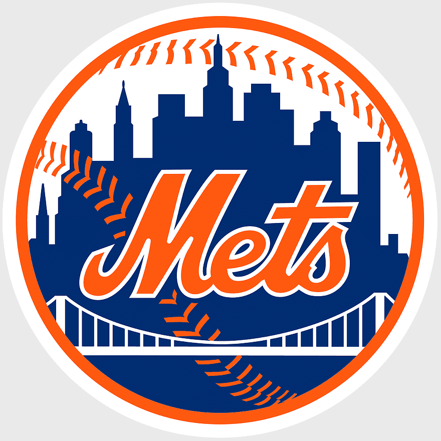 New York Mets logo, Shea Stadium history, MLB team branding, New York sports teams, vintage baseball emblems, iconic sports symbols, classic team insignias