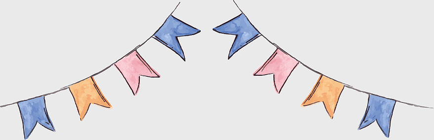 watercolor bunting flags, colorful party banners, hand-painted flag icons, watercolor flag decorations, festive watercolor flags, decorative watercolor bunting, party decoration flags