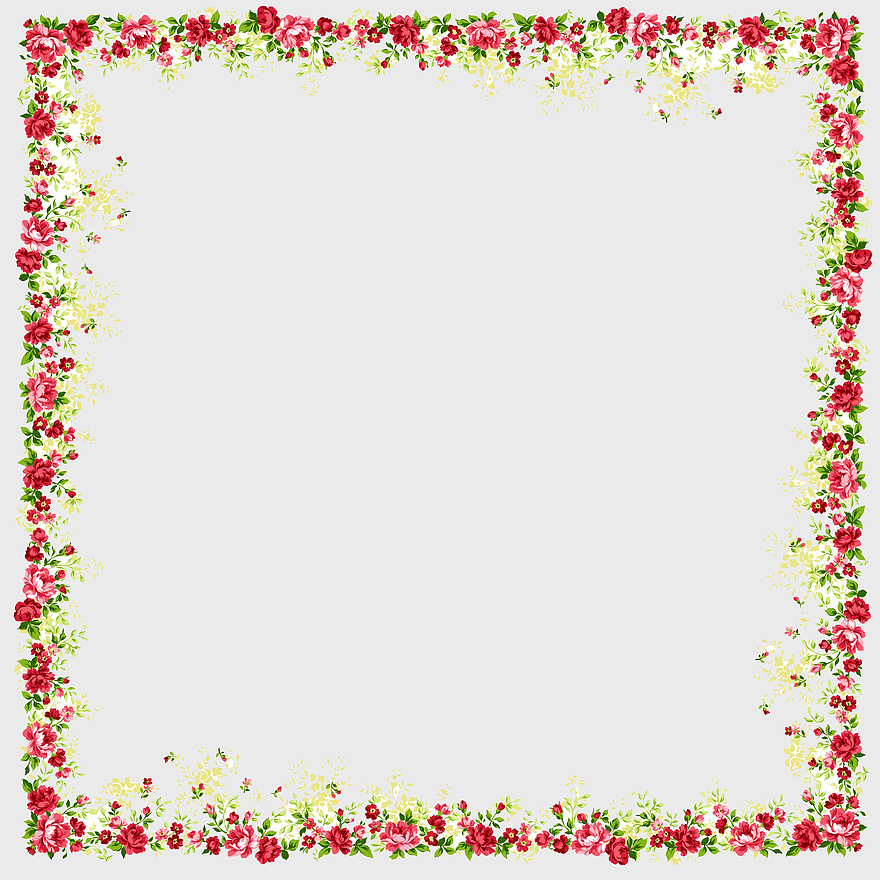 floral border frame, four-sided flower border, red and beige floral design, golden frame illustration, botanical illustration, decorative frame art, vintage flower illustration floral border frame, four-sided flower border, red and beige floral design, golden frame illustration, botanical illustration, decorative frame art, vintage flower illustration